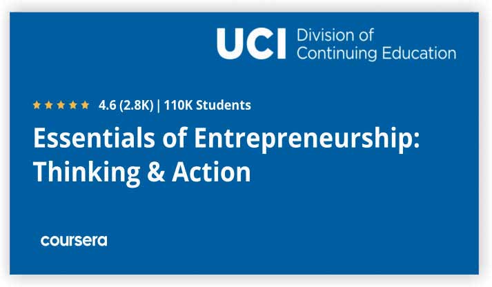 Coursera (Essentials of Entrepreneurship)