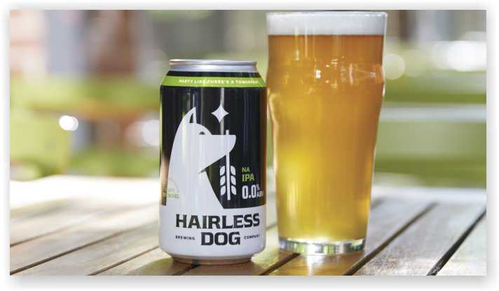 Hairless Dog Non-Alcoholic IPA