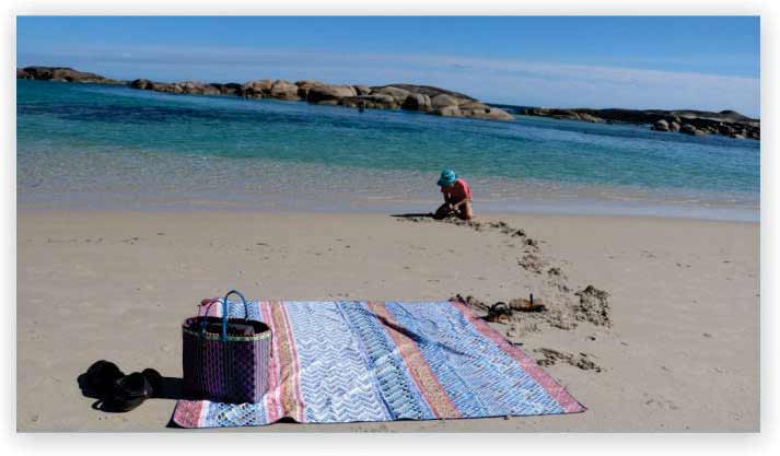 Tesalate Bora Bora Sand-Free Towel 