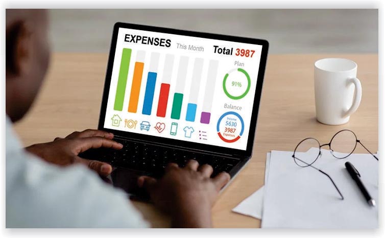 Track your income and expenses